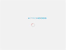 Tablet Screenshot of prohoods.com